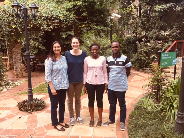University of Maryland research team in Kenya
